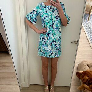 Lilly Pulitzer Ruffle Sleeve Dress